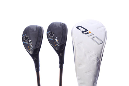 Used TaylorMade Qi10 Tour Hybrid Set - Right-Handed - 2H, 3H - Extra Stiff Flex