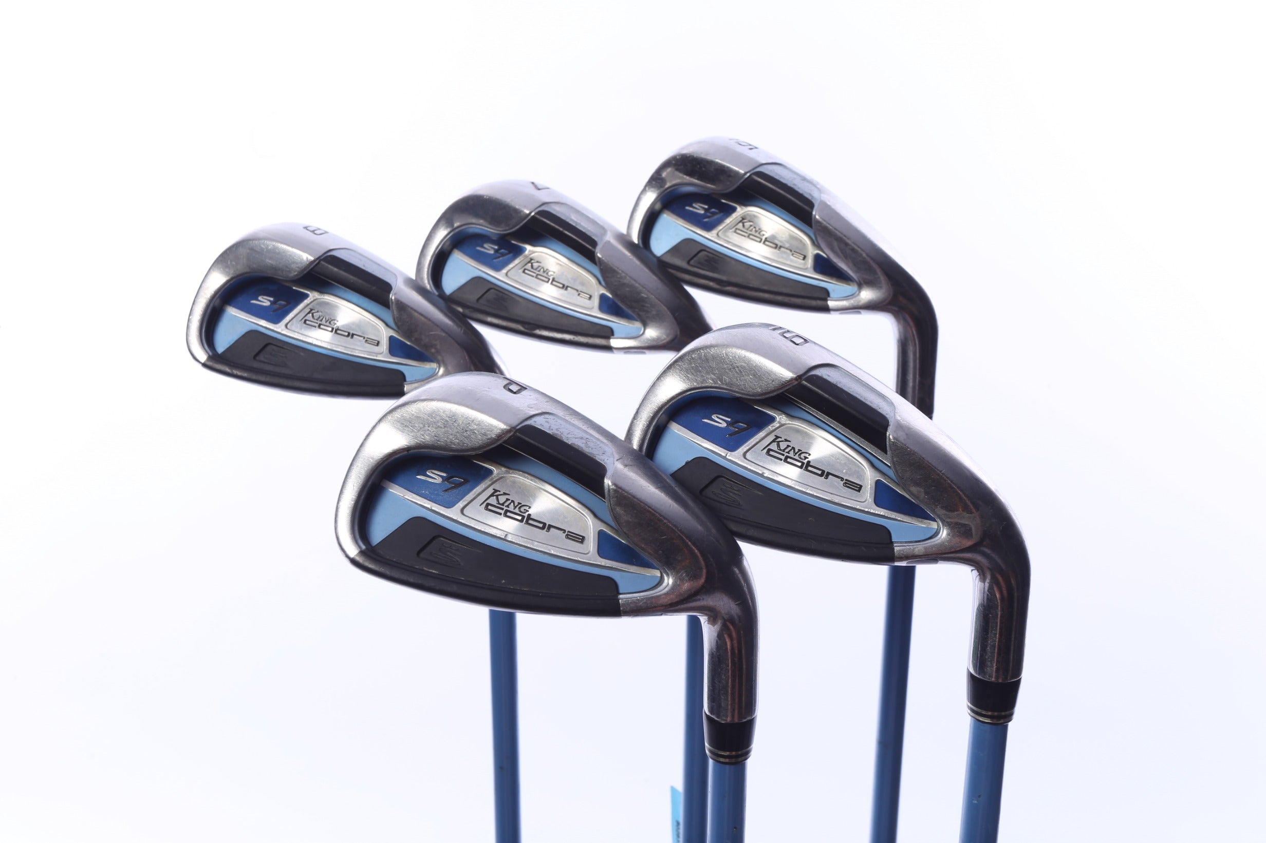 Used Cobra S9 2008 Iron Set - Right-Handed - 6-PW - Ladies Flex
