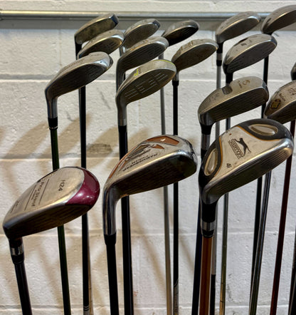 Wholesale Lot of 40 Golf Clubs - Assorted Hybrids - RH/LH - Mixed Flexes-Next Round
