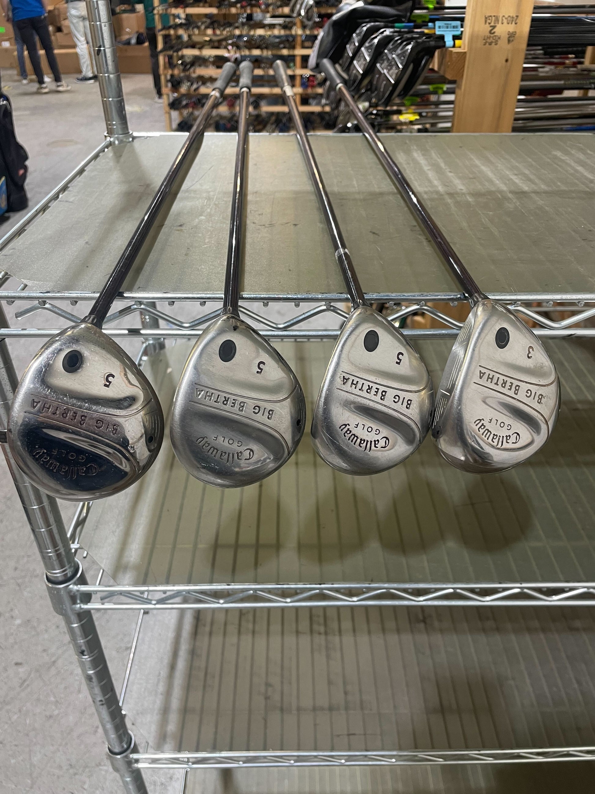 Wholesale Lot of 20 Golf Clubs - Callaway Ladies Big Bertha 2004 Fairway Woods-Next Round