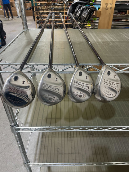 Wholesale Lot of 20 Golf Clubs - Callaway Ladies Big Bertha 2004 Fairway Woods-Next Round