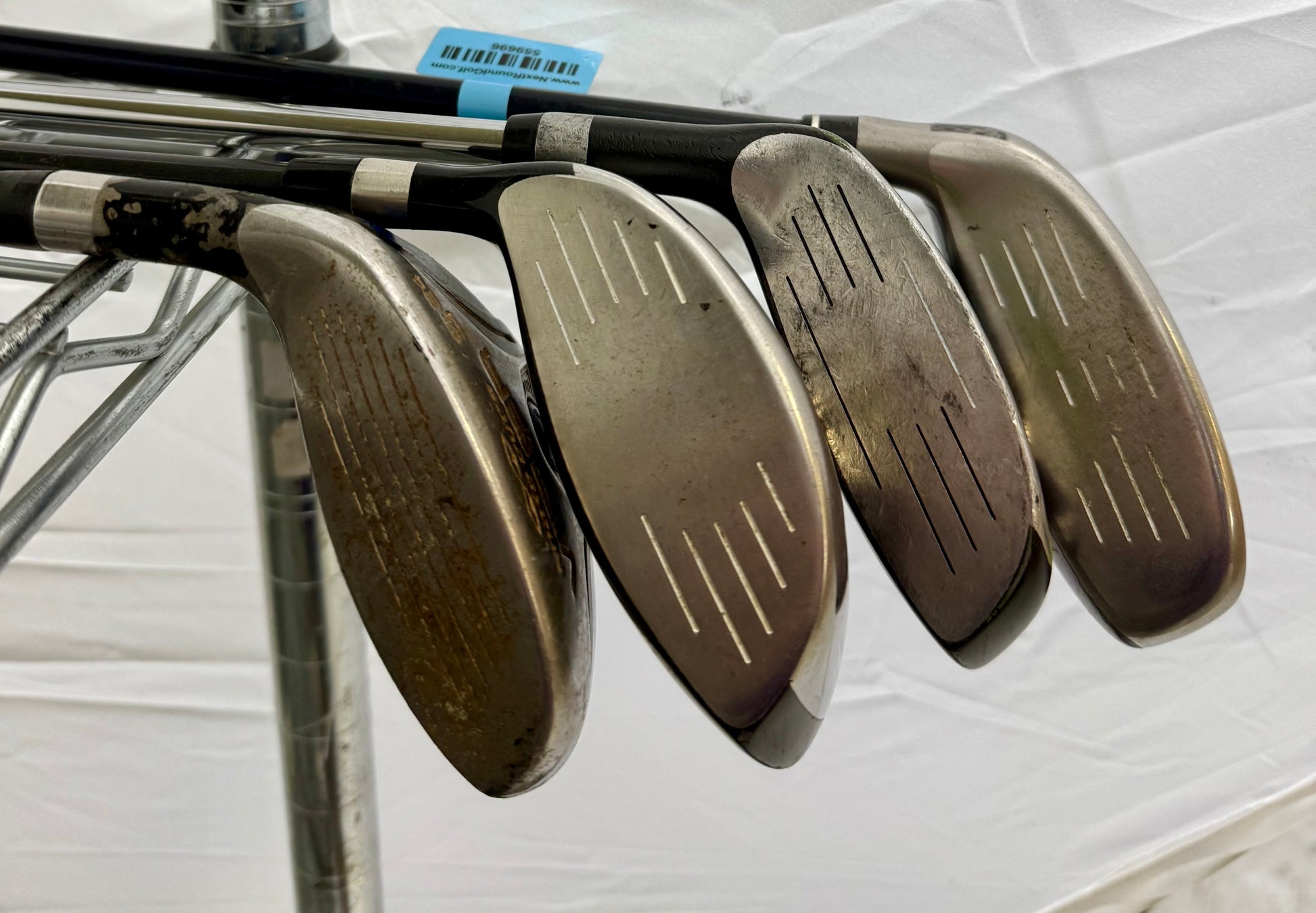 Wholesale Lot of 30 Golf Clubs - Assorted Fairway Woods & Hybrids-Next Round