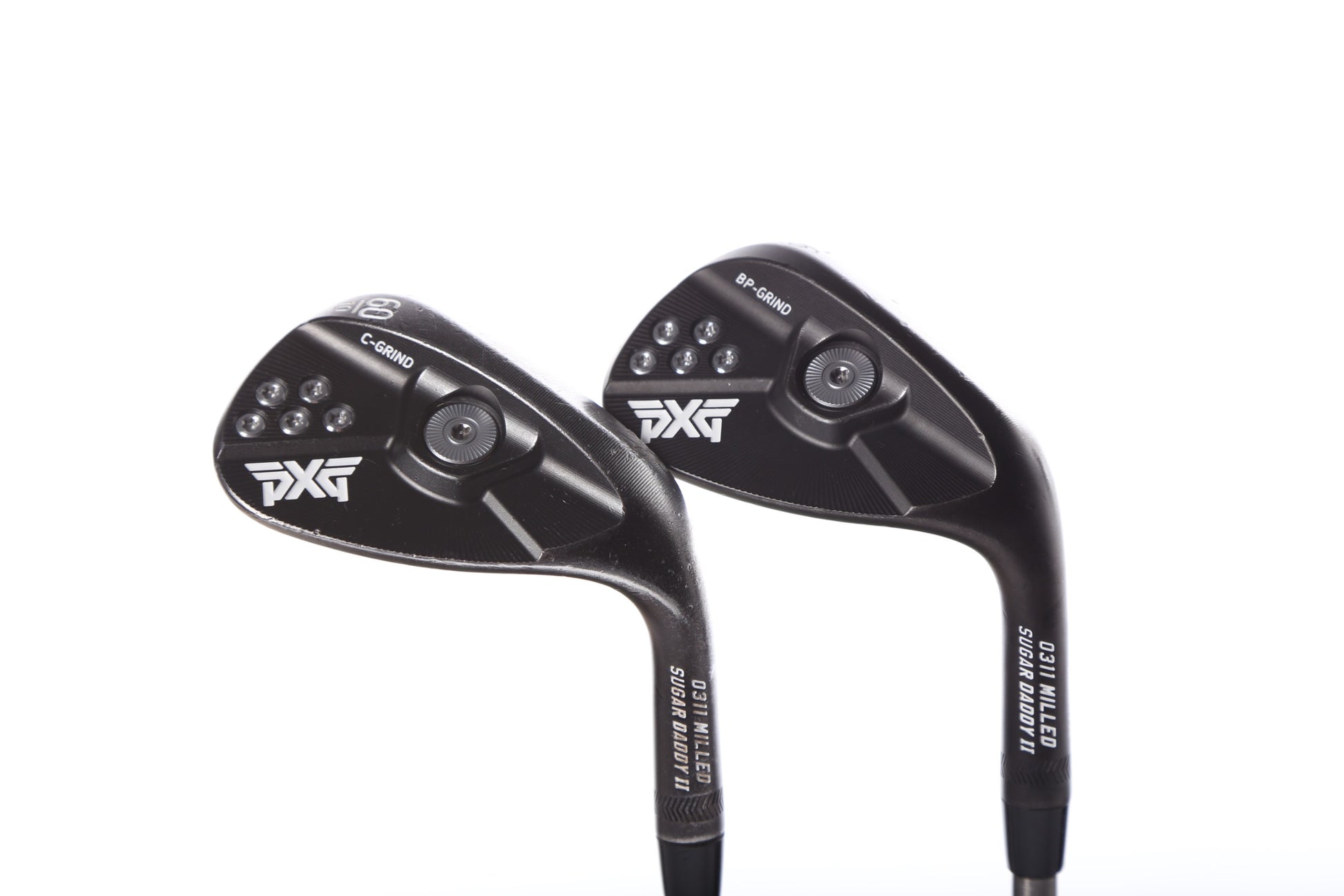 Used PXG 0311 Sugar Daddy II Xtreme Dark Wedge Set - Right-Handed - 56*, 60* - Regular Flex-Next Round