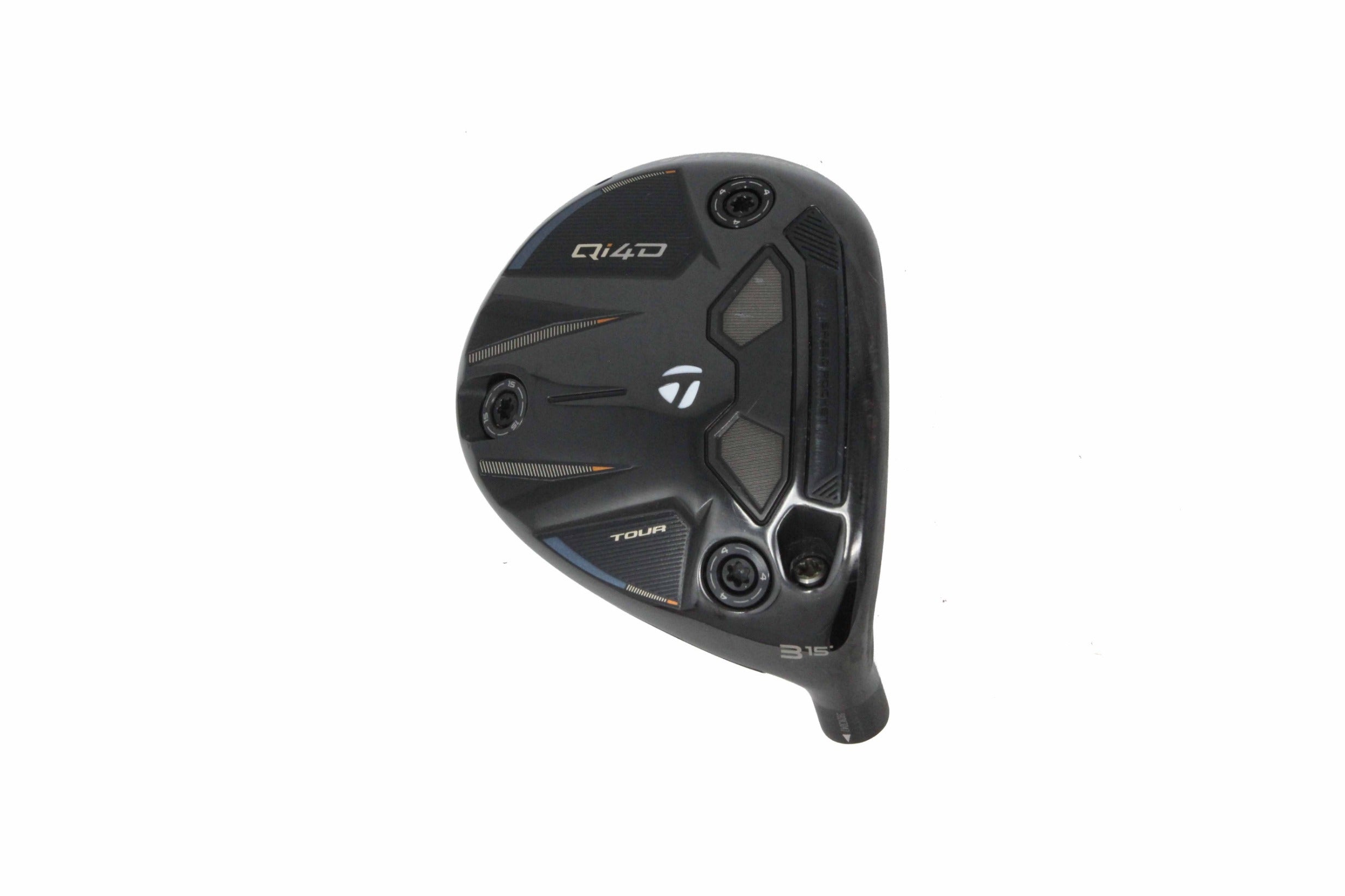 Used TaylorMade Qi4D Tour 3-Wood - HEAD ONLY - Right-Handed - 15 Degrees