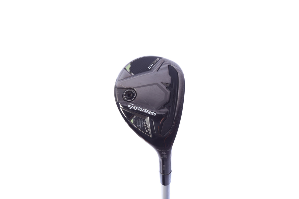 Used TaylorMade Qi35 MAX Rescue 4H Hybrid - Right-Handed - 23 Degrees - Extra Stiff Flex