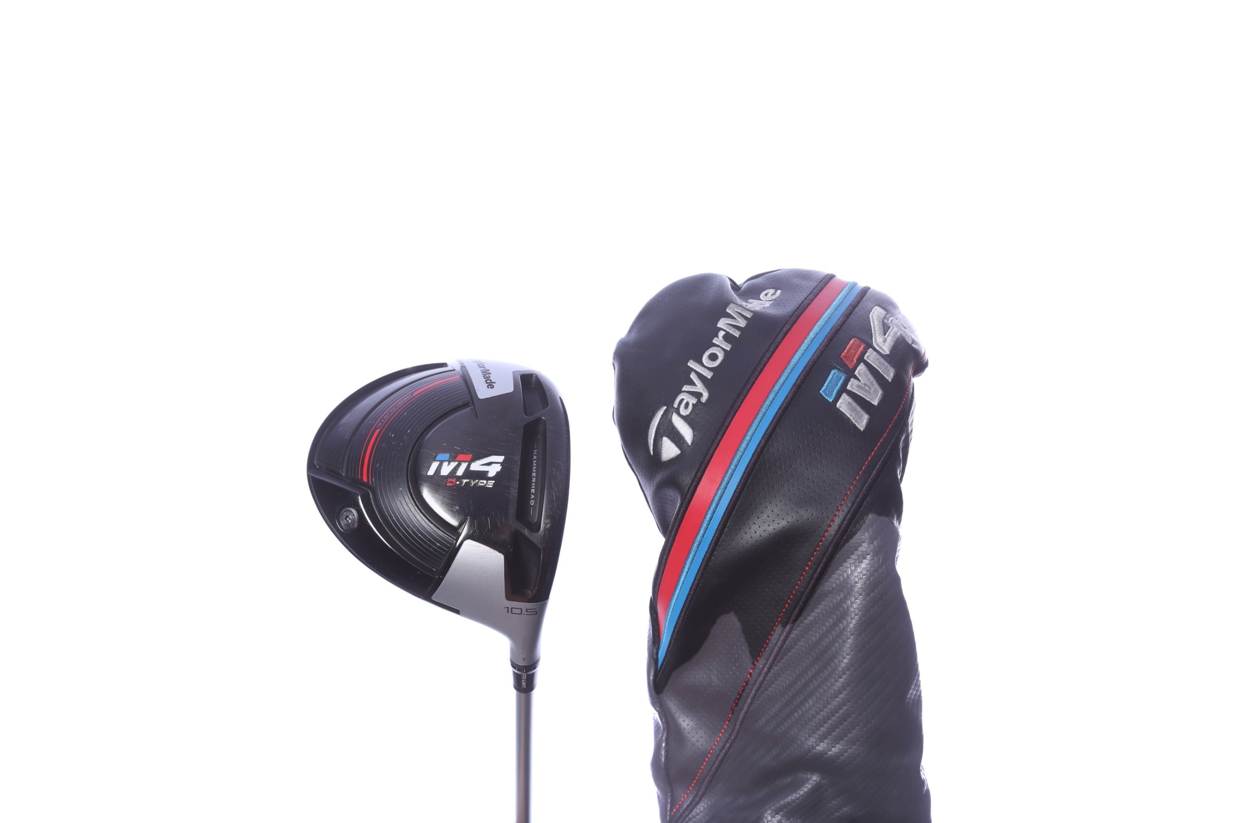 Used TaylorMade M4 D-Type Driver - 10.5 Degrees - Seniors Flex Matrix White Tie - Right-Handed-Next Round