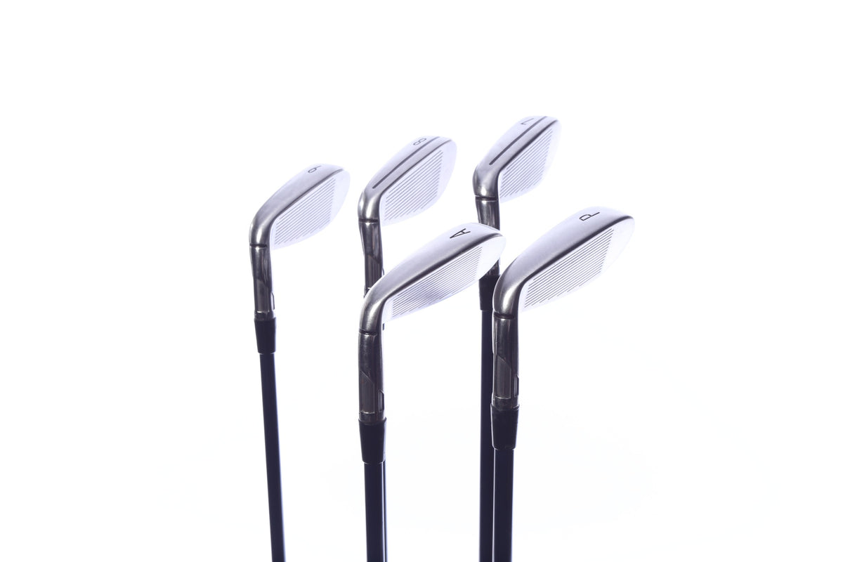 Used TaylorMade SIM MAX OS Iron Set - Right-Handed - 7-PW, AW - Ladies Flex-Next Round