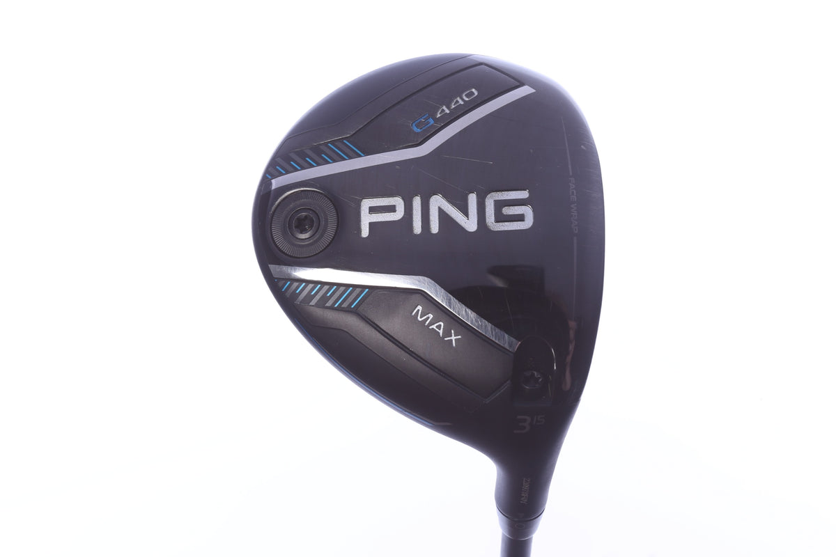Used Ping G440 MAX 3-Wood - Right-Handed - 15 Degrees - Soft Regular Flex