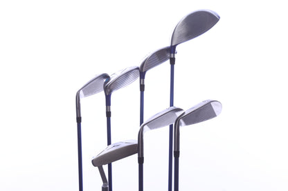 Used Mizuno JM01 140 Elite 7-Piece Junior Kids Set - Right-Handed - Driver, FW, HY, 7I, 9I, SW, Putter - Junior Flex-Next Round