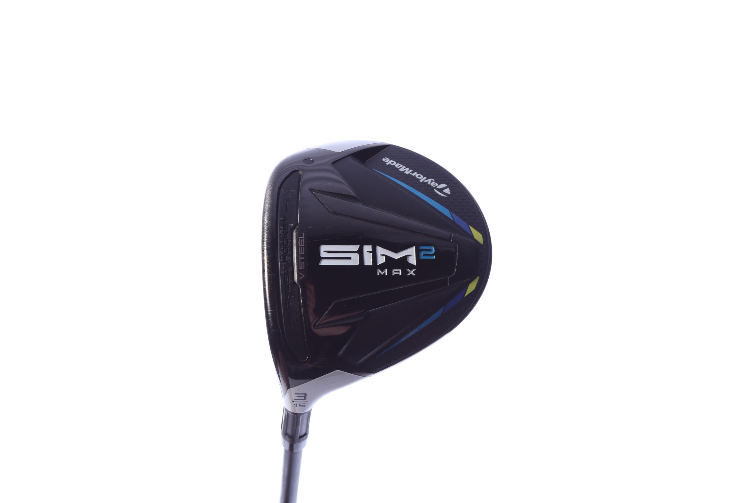 Used TaylorMade SIM2 MAX 3-Wood - Left-Handed - 15 Degrees - Stiff Flex-Next Round