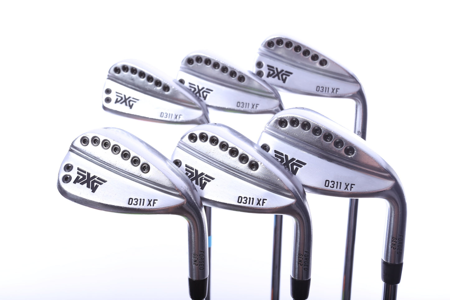 Used PXG 0311XF Gen 2 Iron Set - Right-Handed - 5-PW - Regular Flex-Next Round