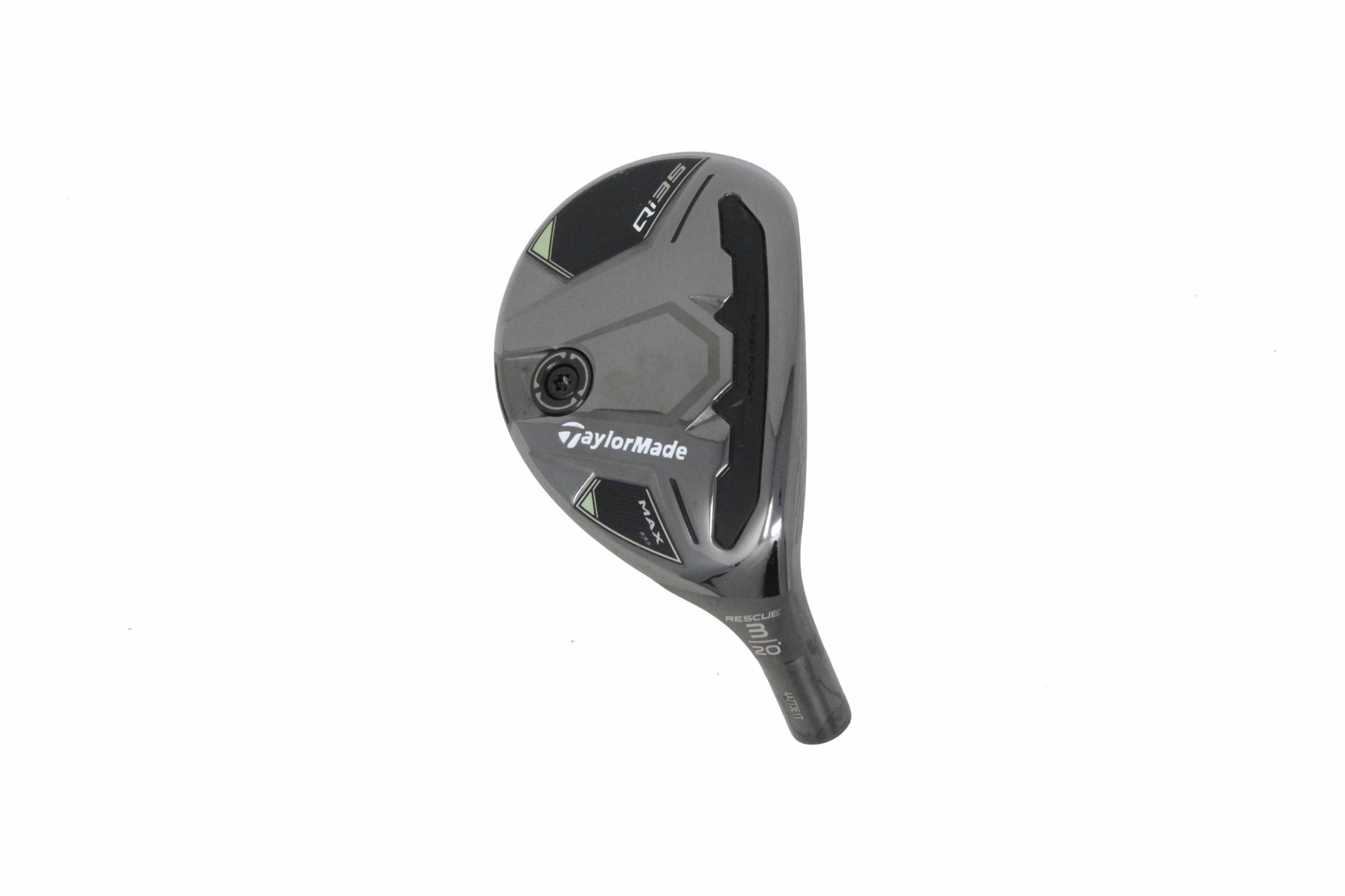Used TaylorMade Qi35 MAX Rescue 3H - HEAD ONLY - Right-Handed - 20 Degrees