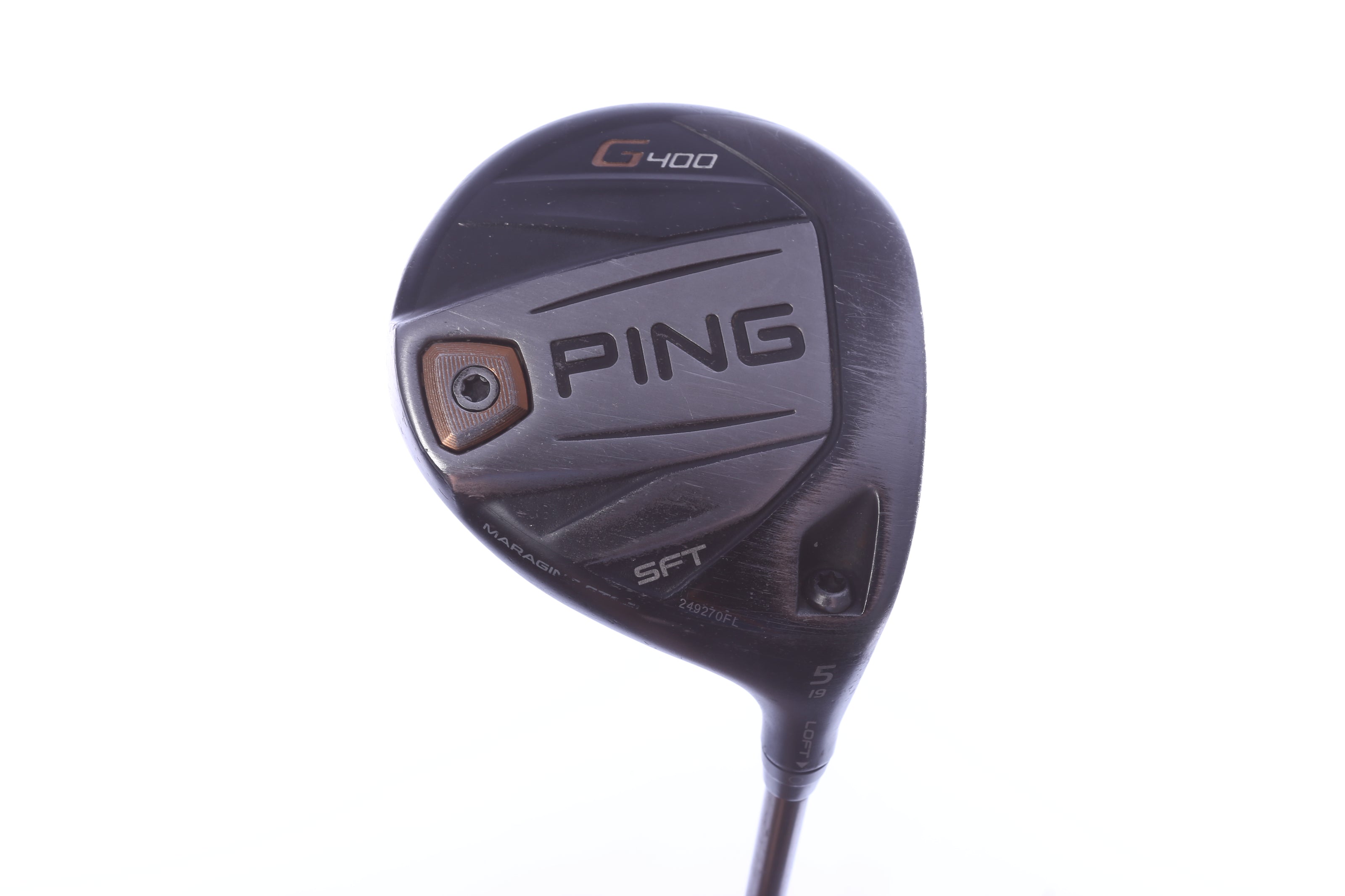 Used Ping G400 SF Tec 5-Wood - Right-Handed - 19 Degrees - Soft Regular Flex