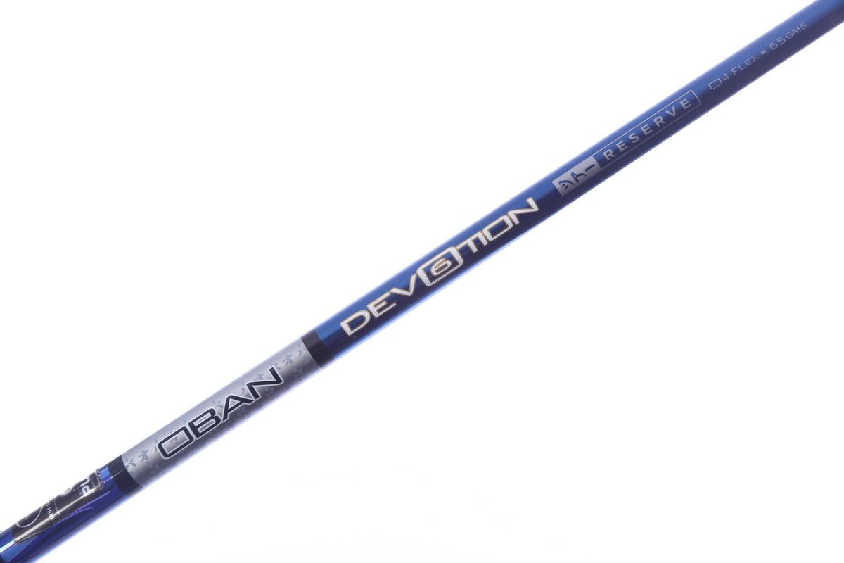 Used Oban Devotion Tour Reserve Driver Shaft Stiff Flex Graphite - 43.5 in - Cobra MyFly Adapter-Next Round