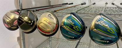 Wholesale Lot of 15 Golf Clubs - Adams Assorted Drivers-Next Round