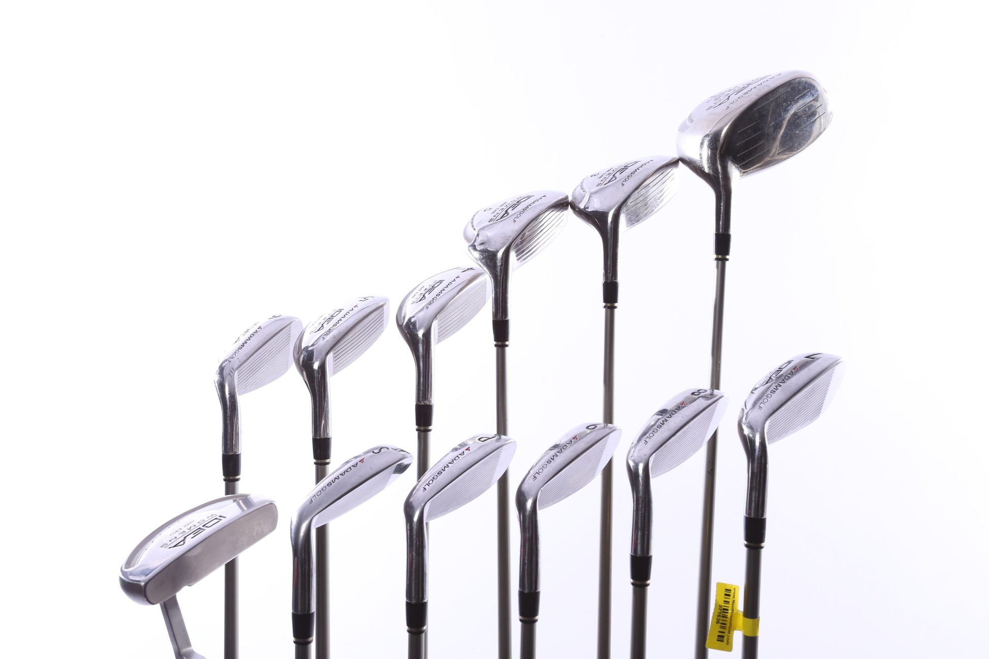 Used Adams Idea a2 OS Complete Set - Right-Handed - 1W, 3W, 5W, 4-7H, 8-PW, SW, Putter - Ladies Flex-Next Round