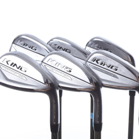 Used Cobra King Forged TEC One Length 2020 Iron Set - Right-Handed - 6-PW, GW - Stiff Flex-Next Round