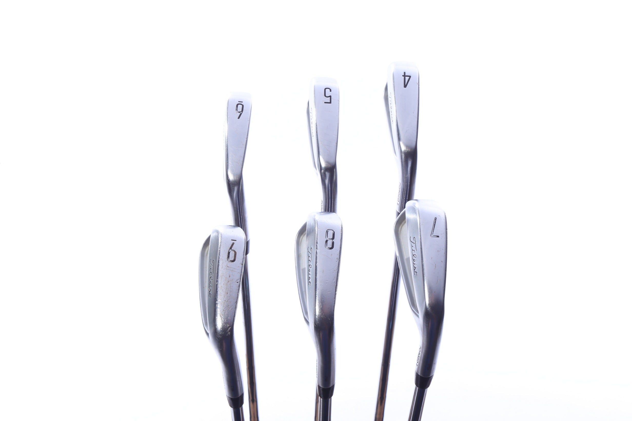 Used Titleist 2023 T100 Iron Set - Right-Handed - 4-9 - Stiff Plus Flex