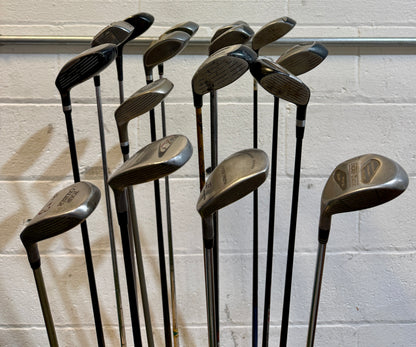 Wholesale Lot of 40 Golf Clubs - Assorted Fairway Woods - RH/LH - Mixed Flexes-Next Round