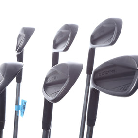Used Cobra 2025 King Forged CB Black Iron Set - Left-Handed - 5-PW - Extra Stiff Flex-Next Round
