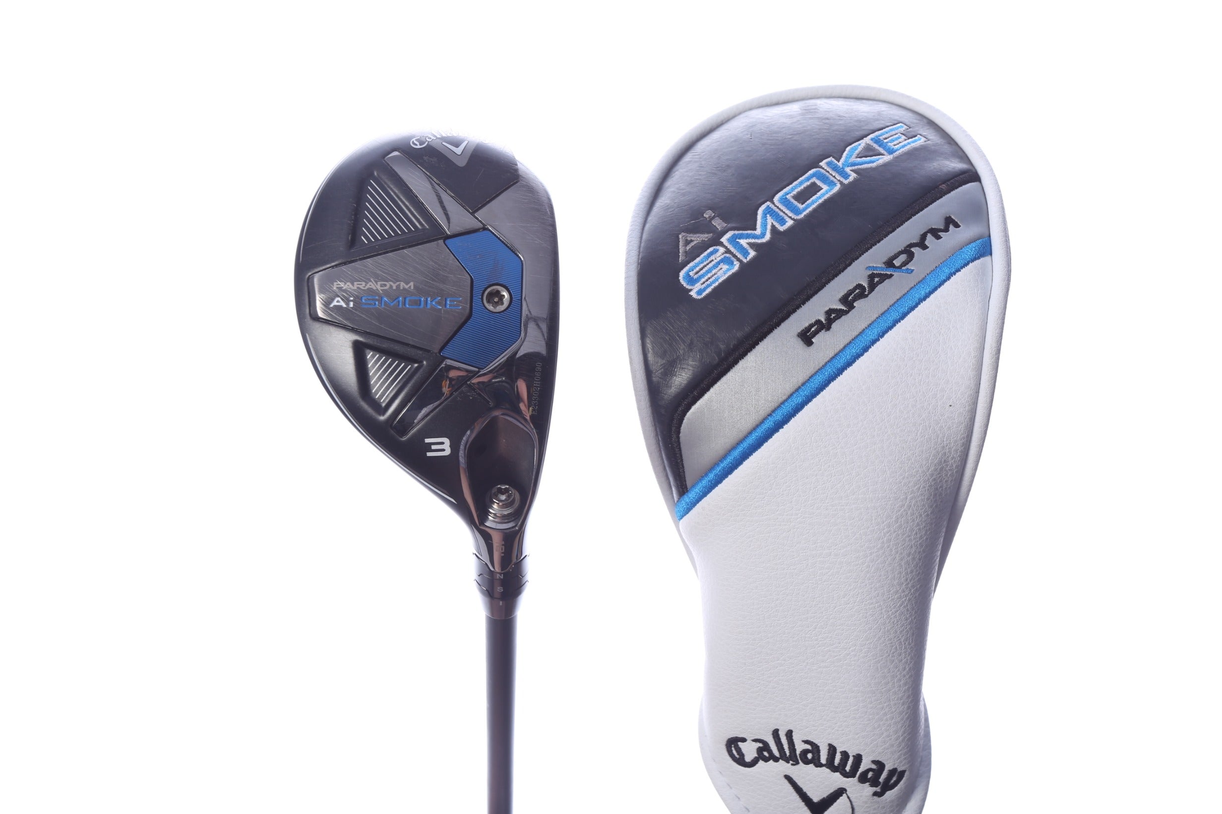 Used Callaway Paradym Ai Smoke 3H Hybrid - Right-Handed - 18 Degrees - Regular Flex-Next Round