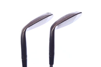 Used TaylorMade Milled Grind 3 Black Wedge Set - Right-Handed - 56*, 60* - Stiff Flex