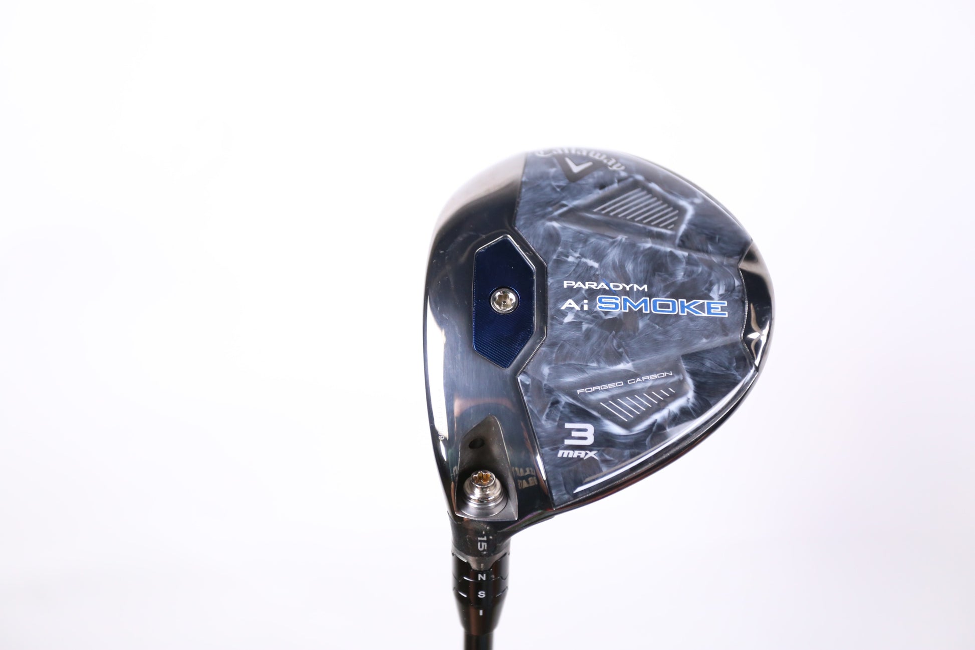 Used Callaway Paradym Ai Smoke MAX 3-Wood - Left-Handed - 15 Degrees - Stiff Flex-Next Round