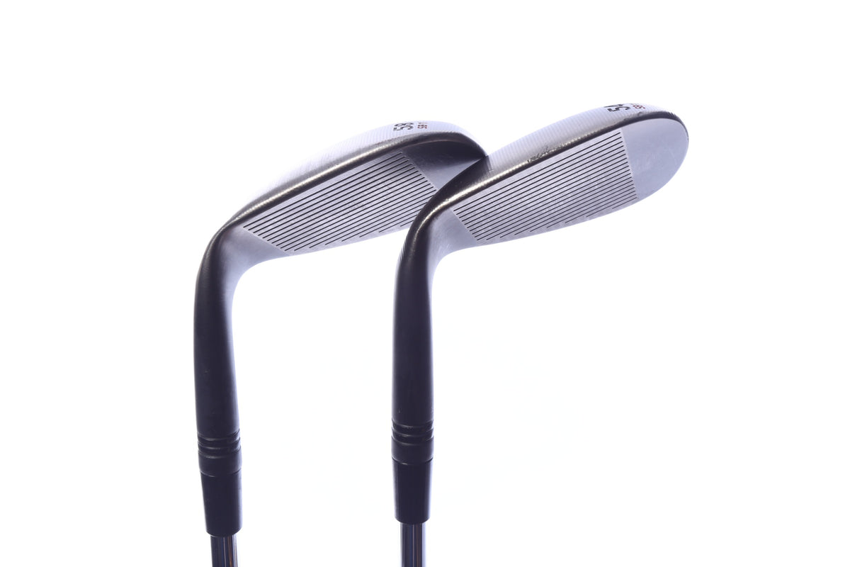 Used TaylorMade Milled Grind 2 Black Wedge Set - Right-Handed - 54*, 58* - Stiff Flex