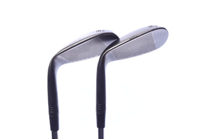 Used TaylorMade Milled Grind 2 Black Wedge Set - Right-Handed - 54*, 58* - Stiff Flex