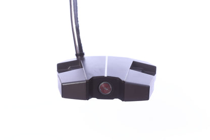 Used Odyssey Eleven Tour Lined Double Bend Neck Putter - Right-Handed - 35 in - Mallet