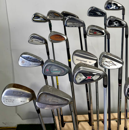 Wholesale Lot of 24 Golf Clubs - Right Handed - Assorted brands and Flexes-Next Round