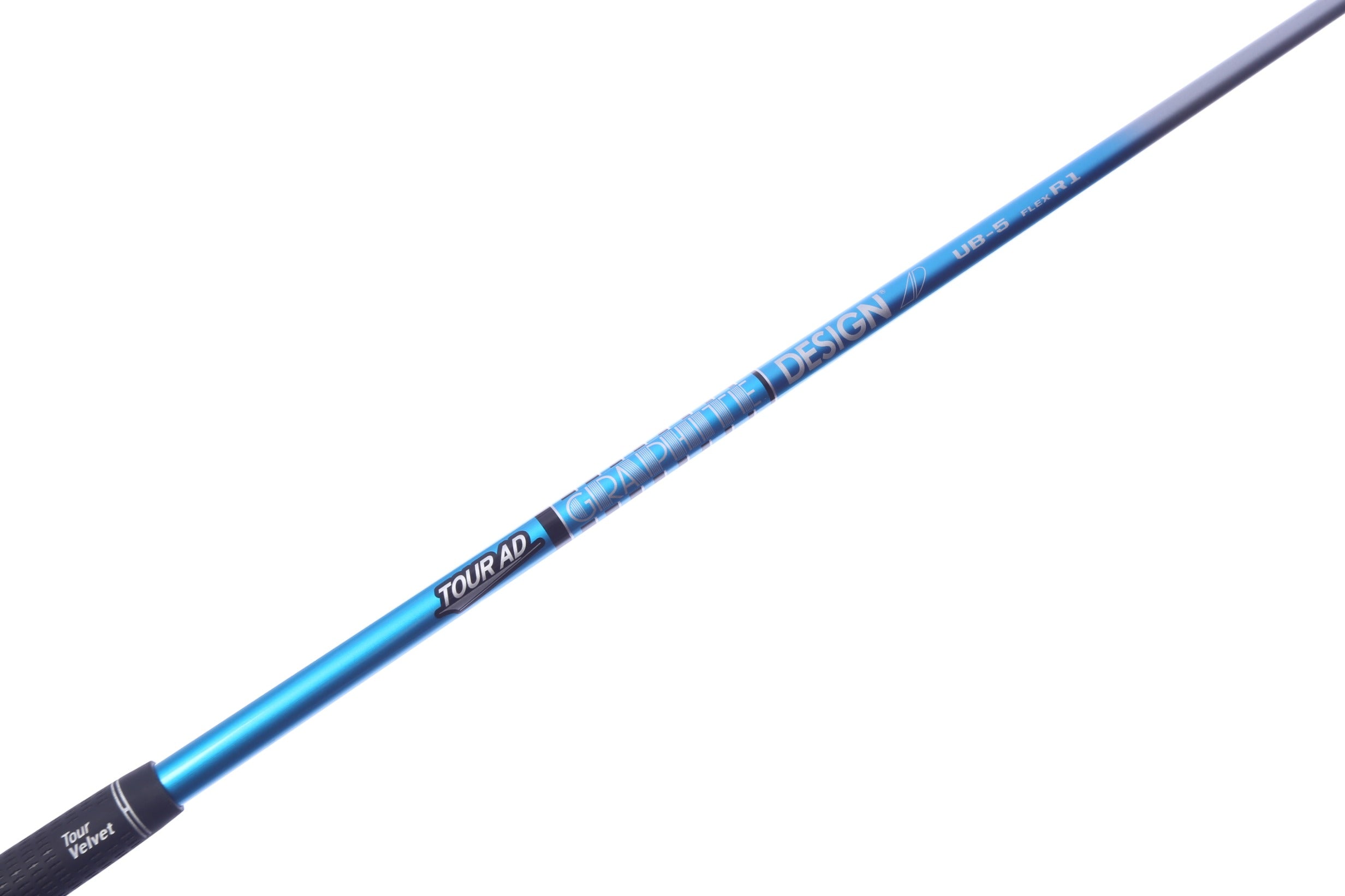 Used Graphite Design Tour AD UB Driver Shaft Regular Flex Graphite - 44.25 in - TaylorMade M Adapter