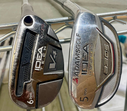 Wholesale Lot of 30 Golf Clubs - Adams Hybrids & Fairway Woods-Next Round