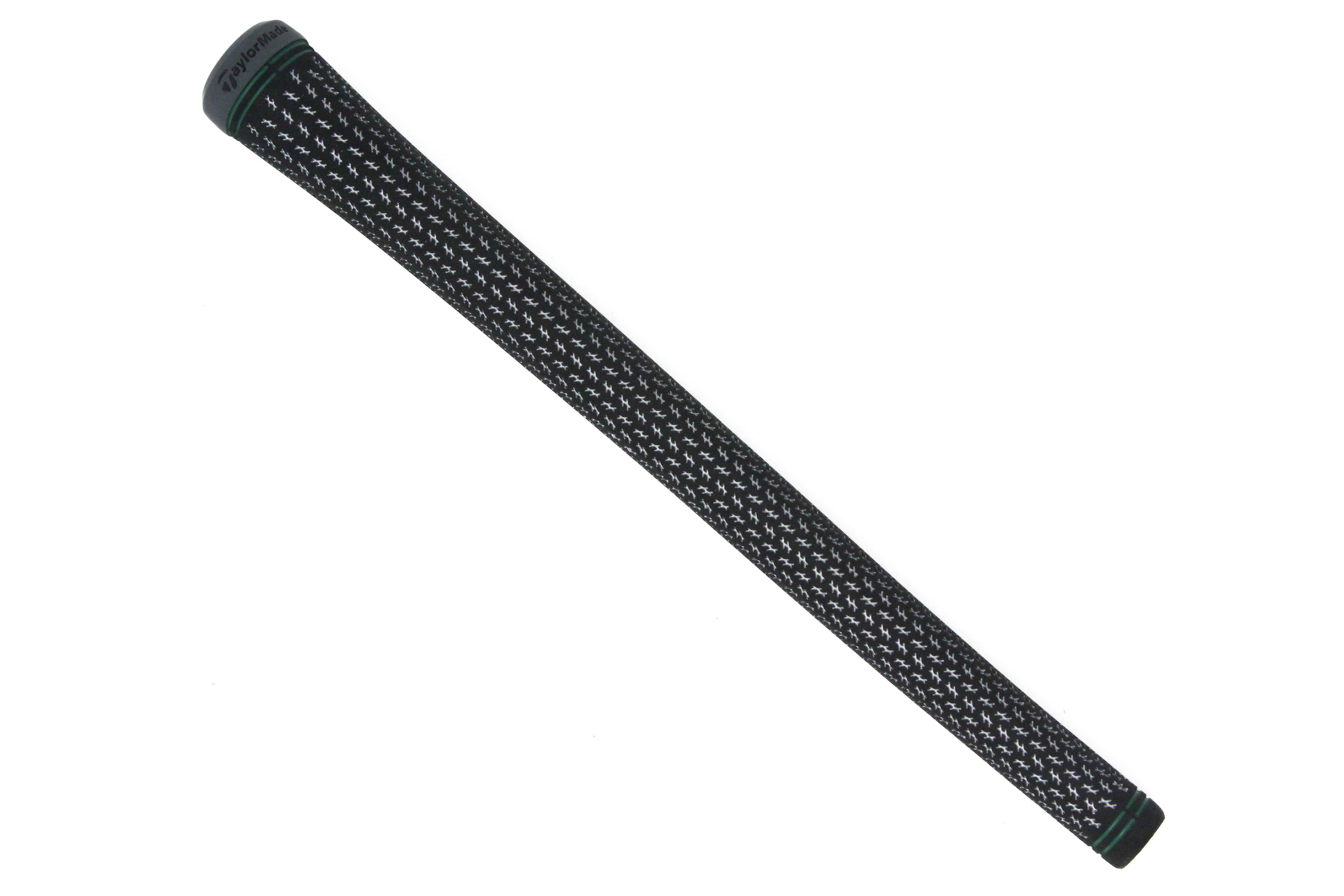 TaylorMade x Lamkin Crossline Black/Green Gray Cap Grip with Installation-Next Round