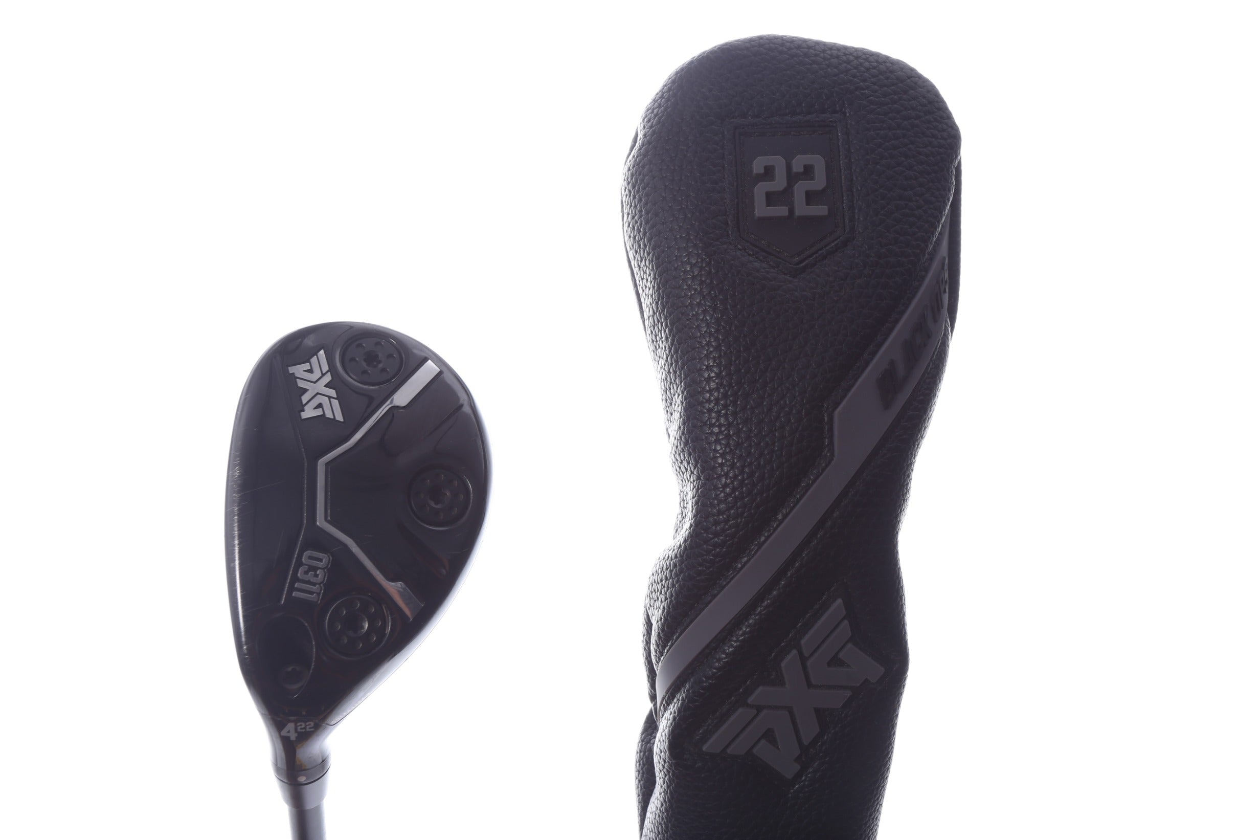 Used PXG 0311 Black OPS 4H Hybrid - Left-Handed - 22 Degrees - Regular Plus Flex-Next Round