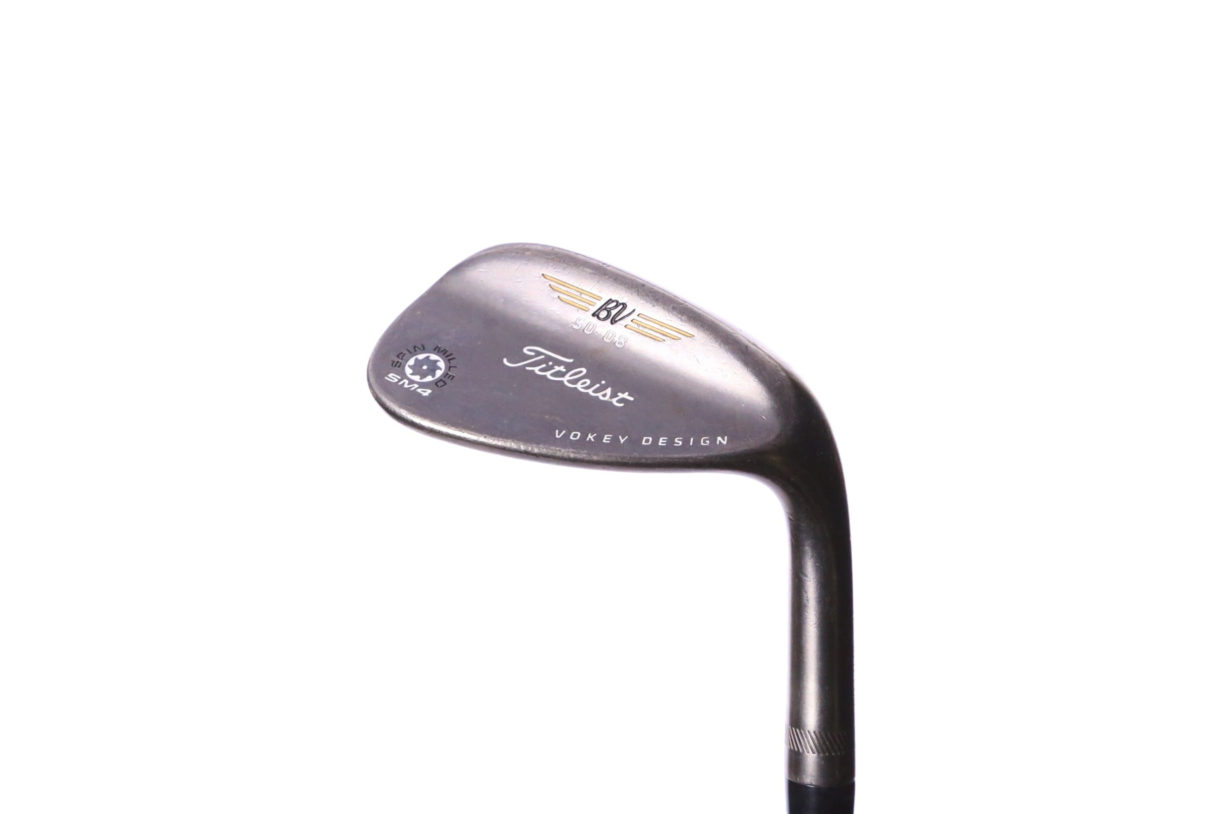 Used Titleist Vokey SM4 Black Nickel Approach Wedge - Right-Handed - 50 Degrees - Wedge Flex-Next Round