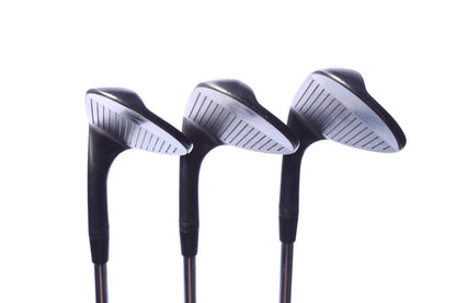 Used Callaway JAWS Raw Black Plasma Wedge Set - Right-Handed - 50*, 56*, 60* - Wedge Flex