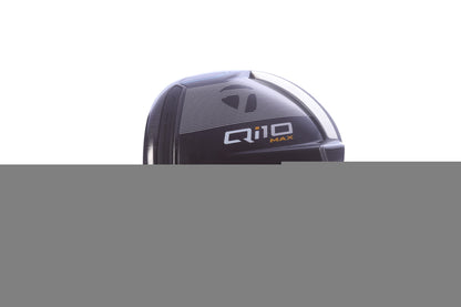 Used TaylorMade Qi10 MAX Driver - 10.5 Degrees - Regular Flex UST Mamiya Helium 5F3 - Left-Handed-Next Round