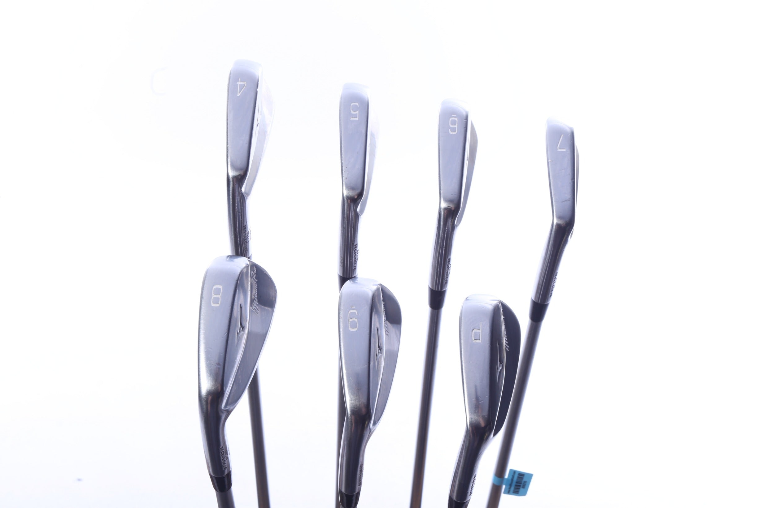 Used Mizuno Pro 241 Iron Set - Left-Handed - 4-PW - Stiff Flex