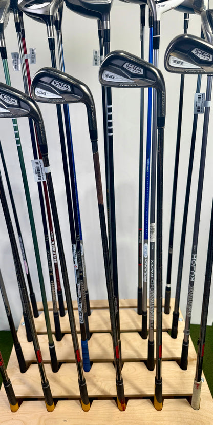Wholesale Lot of 24 Adams Drivers, Fairway Woods, Hybrids, And Single Irons.-Next Round