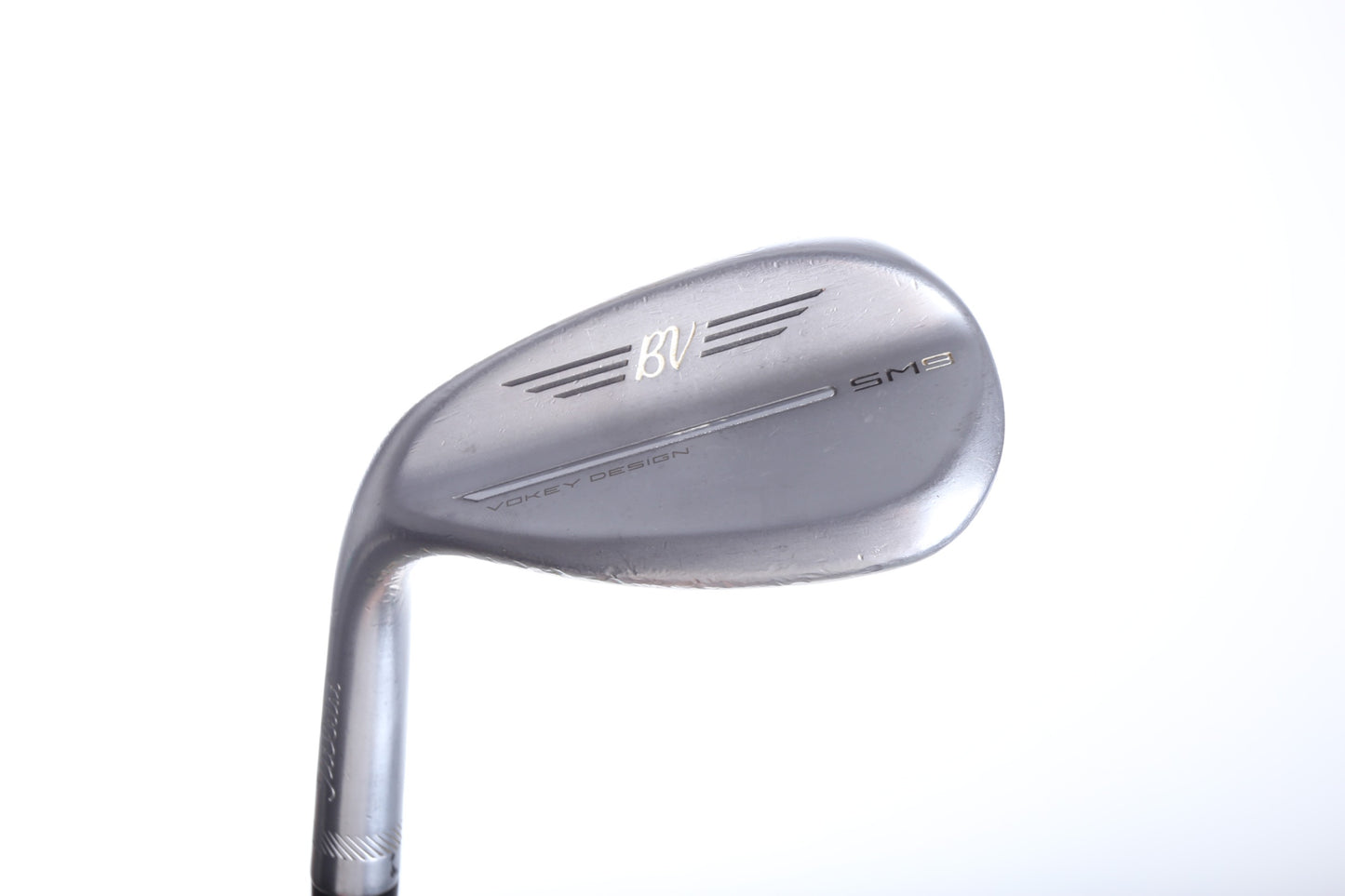 Used Titleist Vokey SM9 Tour Chrome Lob Wedge - Left-Handed - 58 Degrees - Wedge Flex-Next Round