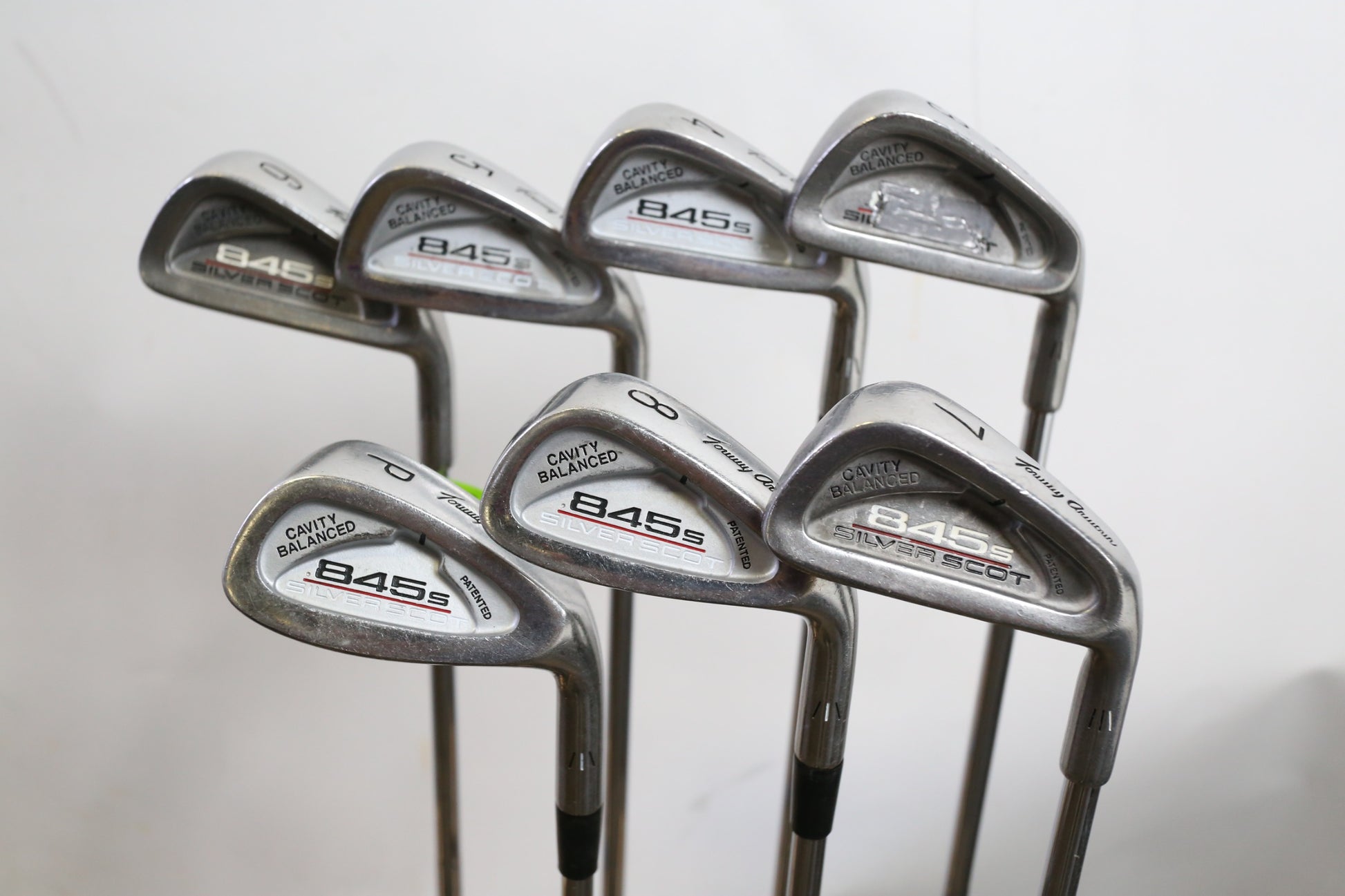 Used Tommy Armour 845s SILVER SCOT Iron Set - Right-Handed - 3-8, PW - Stiff Flex-Next Round