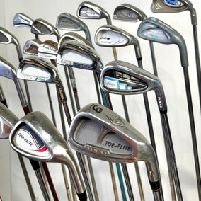 Wholesale Lot of 24 Golf Clubs - Right Handed - Assorted Irons and Wedges-Next Round