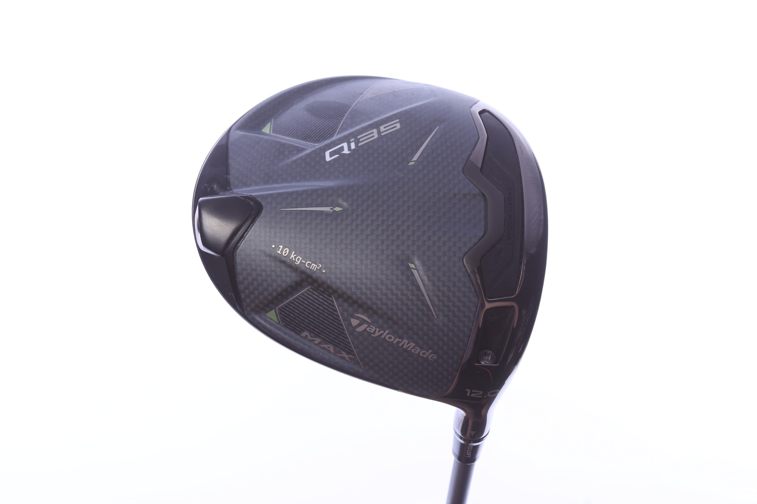 Used TaylorMade Qi35 MAX Driver - 12 Degrees - Seniors Flex Fujikura Air Speeder - Right-Handed