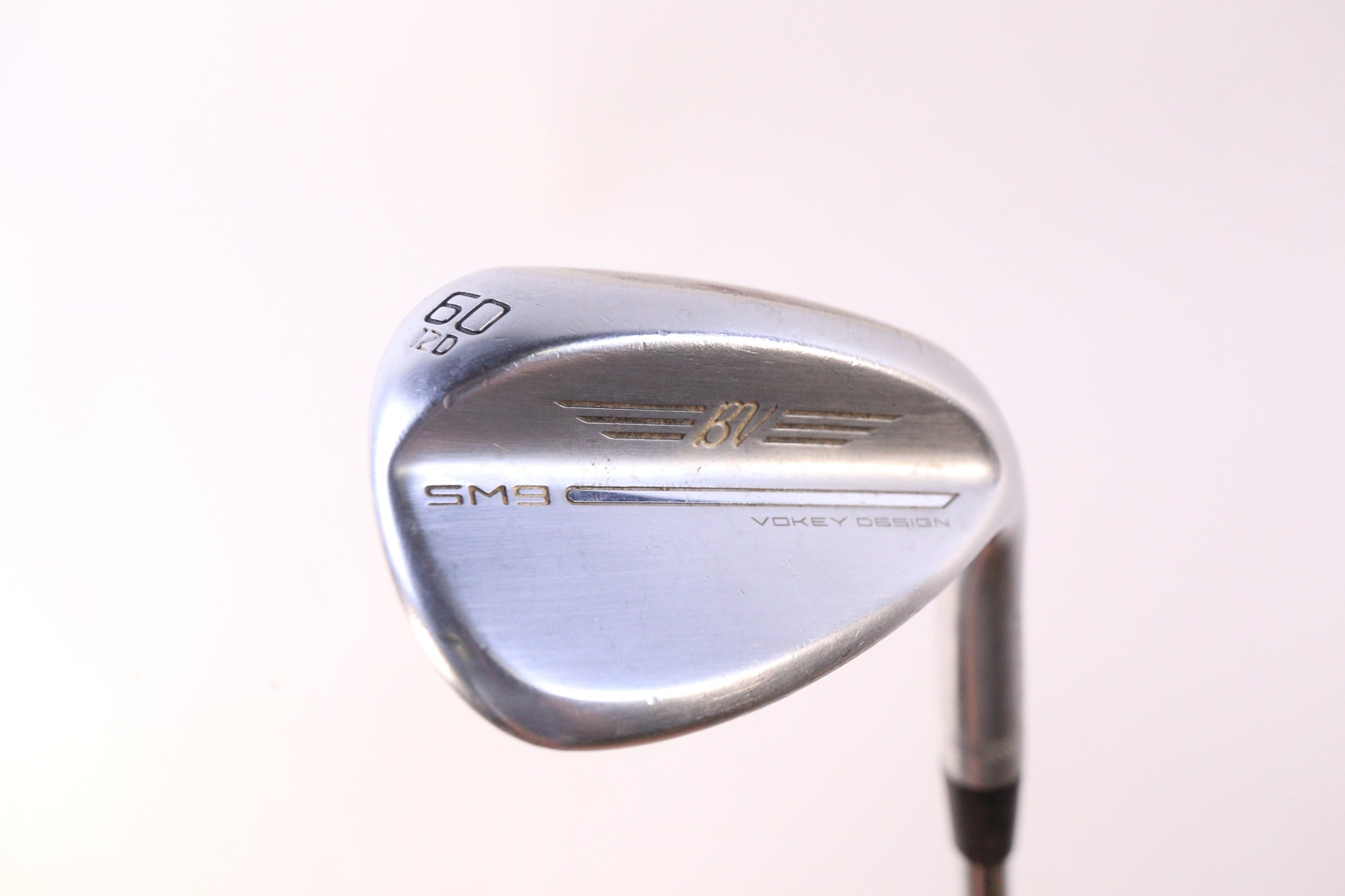 Used Titleist Vokey SM9 Tour Chrome D Grind Lob Wedge - Right-Handed - 60 Degrees - Stiff Flex-Next Round