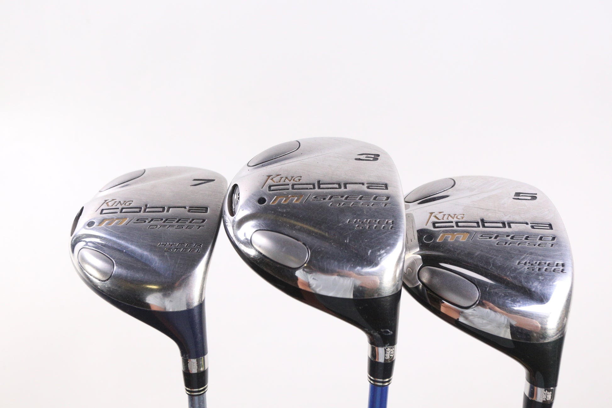 Wholesale Lot of 25 King Cobra M Speed Offset Hyper Steel Fairway Woods-Next Round