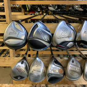 Wholesale Lot of 20 Golf Clubs - Fairway Woods - Men's Flex-Next Round