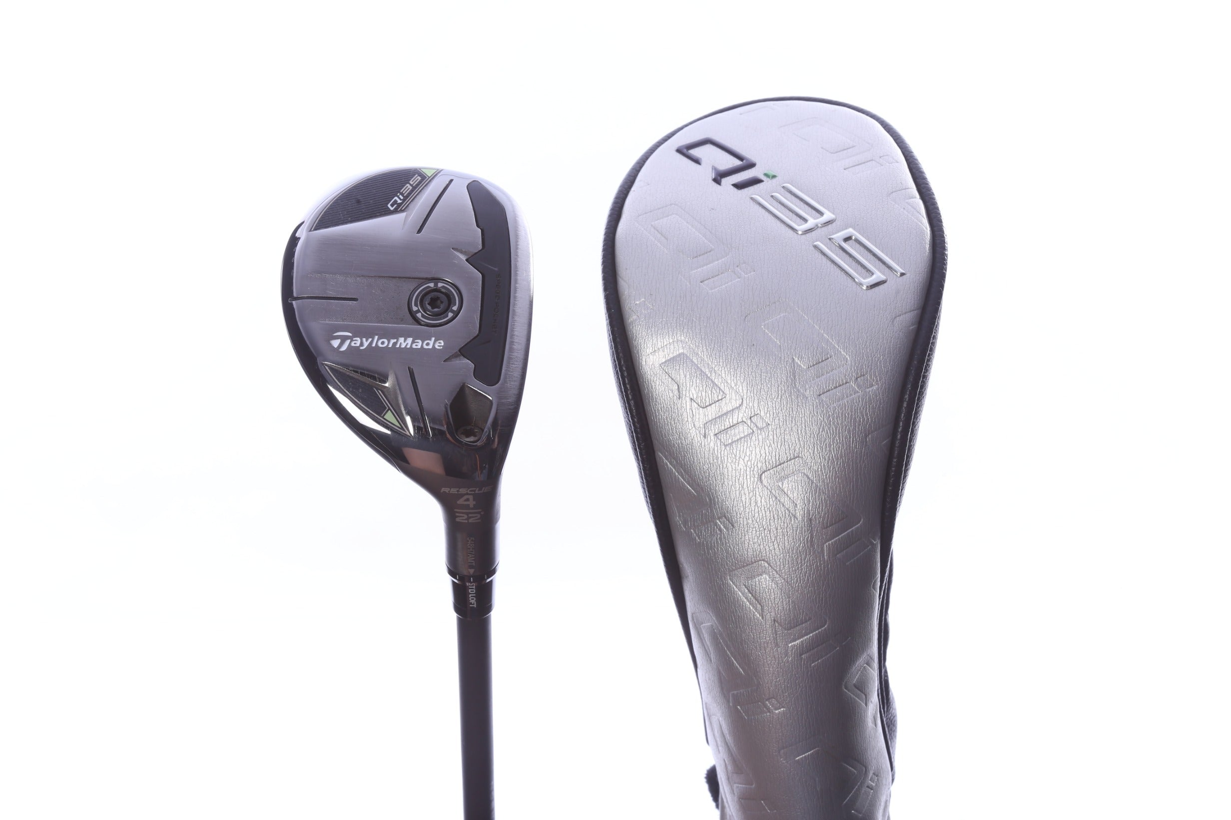 Used TaylorMade Qi35 Rescue 4H Hybrid - Right-Handed - 22 Degrees - Stiff Flex-Next Round