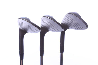 Used Titleist Vokey SM9 Jet Black Wedge Set - Right-Handed - 50*, 56*, 60* - Extra Stiff Flex-Next Round