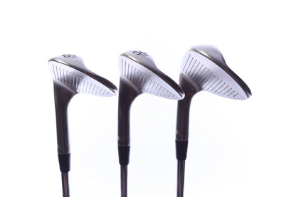 Used Titleist Vokey SM10 Nickel Wedge Set - Right-Handed - 50*, 56*, 60* - Stiff Flex